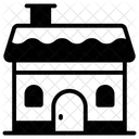 Winter House Home Icon