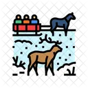 Winter Wildlife Safari Icon