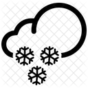 Cold Snow Snowflake Icon