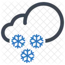 Cold Snowflake Winter Icon