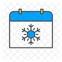 Winter Snow Holiday Icon
