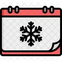 Winter Season Snow Icon