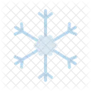 Winter Snowflake Forecast Icon