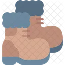 Winter Boots Footwear Icon