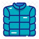 Winter Jacket Warmth Coat Icon