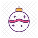 Winter Lamp Christmas Ball Christmas Bauble Icon