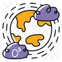 Winter Night Moon Cold Night Icon