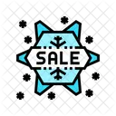 Winter Sale Sale Winter Icon