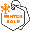 Winter sale  Icon