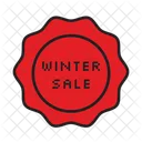 Winter Sale Sale Discount Icon