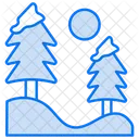 Winter Scenery Icon