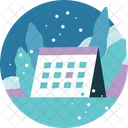 Winter Activity Calendar Icon
