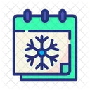 Winter Season Winter Calendar アイコン