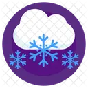 Snowy Weather Snowy Season Winter Season アイコン