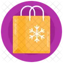 Shopping Bag Winter Shopping Tote Icon