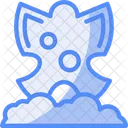 Winter Snow Angel Frosty Figure Snowy Impression Icon