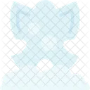 Winter Snow Angel Frosty Figure Snowy Impression Icon