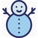 Winter Snowman Entertainment Snow Icon