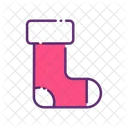 Winter S Christmas Sock Christmas Stocking Icon