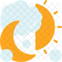 Winter Solstice Shortest Day Longest Night Icon