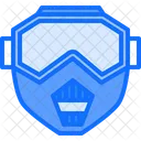 Winter Sport Face Mask Skiing Mask Skating Mask Icon