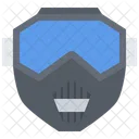 Winter Sport Face Mask  Icon