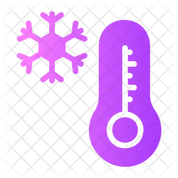 Winter Temperature  Icon