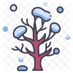 Download Free Winter Tree Icon Of Colored Outline Style Available In Svg Png Eps Ai Icon Fonts