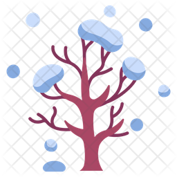 Download Free Winter Tree Icon Of Flat Style Available In Svg Png Eps Ai Icon Fonts