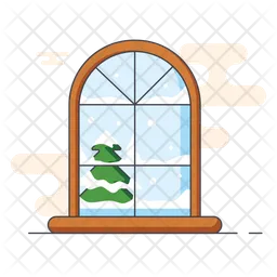 Winter Window  Icon