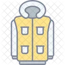 Winterkleidung Warme Kleidung Jacke Symbol