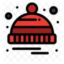 Kalte Hut Winter Symbol