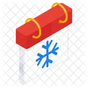 Wintersaison Winterkalender Tagebuch Symbol