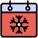 Kalender Veranstaltung Winter Symbol