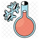 Wintertemperatur Thermometer Temperatur Icon