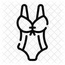 Winziger Bikini Fantasie Bikini Mode Symbol