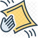 Wipe Cleaning Napkin Icon