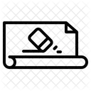 Wipe Paper Format Icon