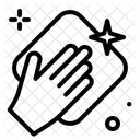 Wipe Sufraces Wipe Surfaces Cleaning Wipe Icon