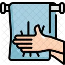 Towel Hand Clean Icon