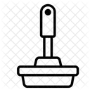 Wiper Cleaning Floor Icon