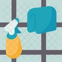 Wiping Pool Wall Icon