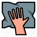 Wiping Hand Napkin Icon