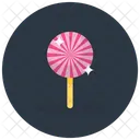 Wirbel Bonbons Lutscher Bonbon Stick Symbol