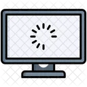 Laden Monitor Technologie Icon