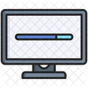 Laden Monitor Computer Icon