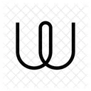 Wire Brand Logo Icon