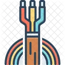 Wire Electric Cable Icon