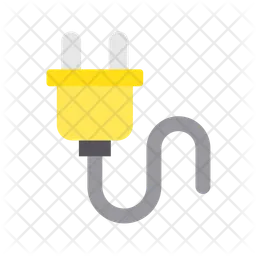 Wire And Plug  Icon