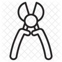 와이어 커터 도구 커터 아이콘